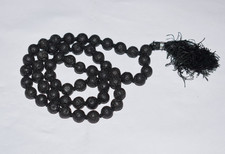 Mauvaise pierre lave faite à la main 54 perles 9 mm pour l'aromathérapie