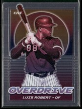 2021 Panini Chronicles #15 Luis Robert Overdrive