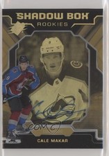 2019-20 SPx Shadow Box Rookies 46/75 Tier 2 Cale Makar #S-MA Auto 07ss