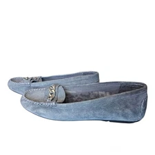 Vionic Mesa Suede Loafers Grey Women’s Size 7 Comfort Orthopedic Support