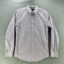Banana Republic Mens Button Up Shirt Small S 14-14.5 32-33" Non-Iron Tailored