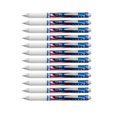 Pentel EnerGel RTX Retractable 12 Count Pack of 1 , USA Barrel / Black