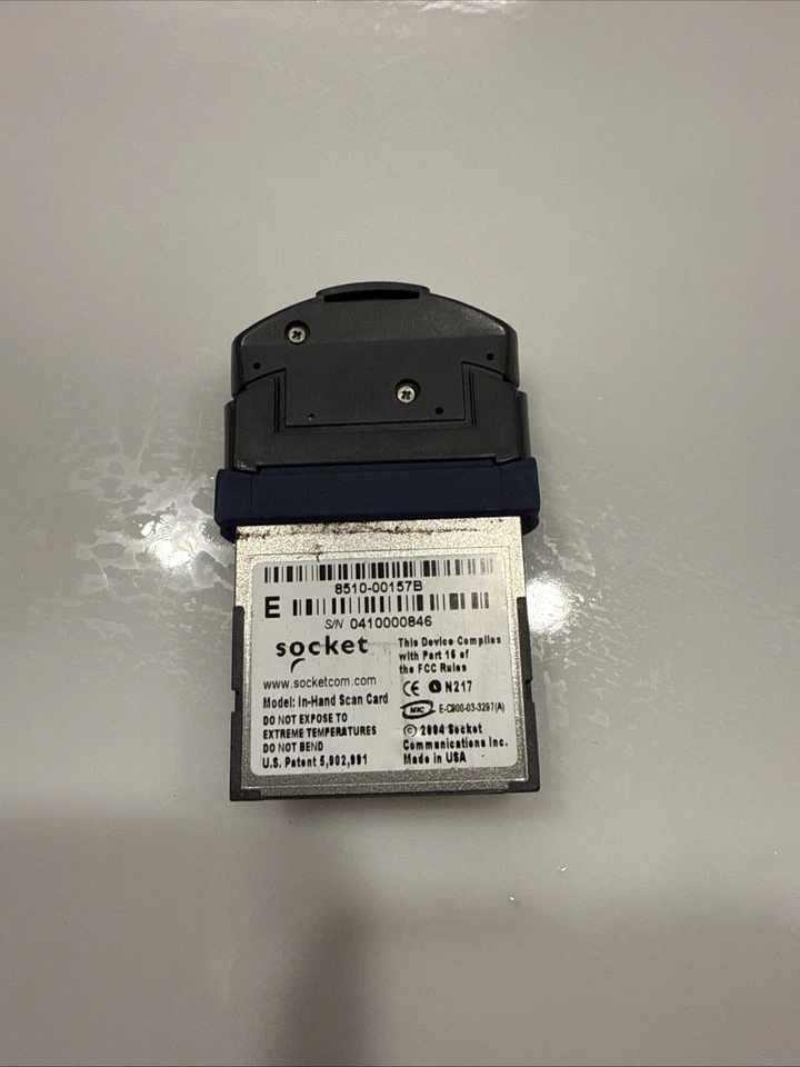 Escáner láser de código de barras con tarjeta de escaneo Socket In Hand Foto 2 de 3