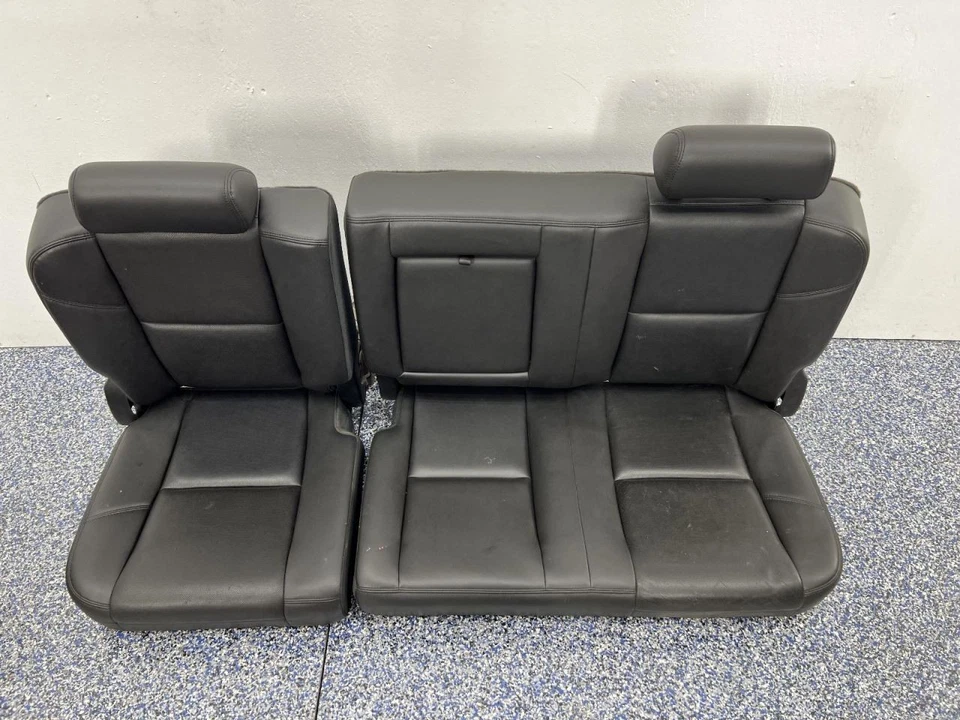 2014 GMC Sierra 3500HD Denali Pickup Front Rear Black Leather Seats 4dr904200 Foto 2 de 4