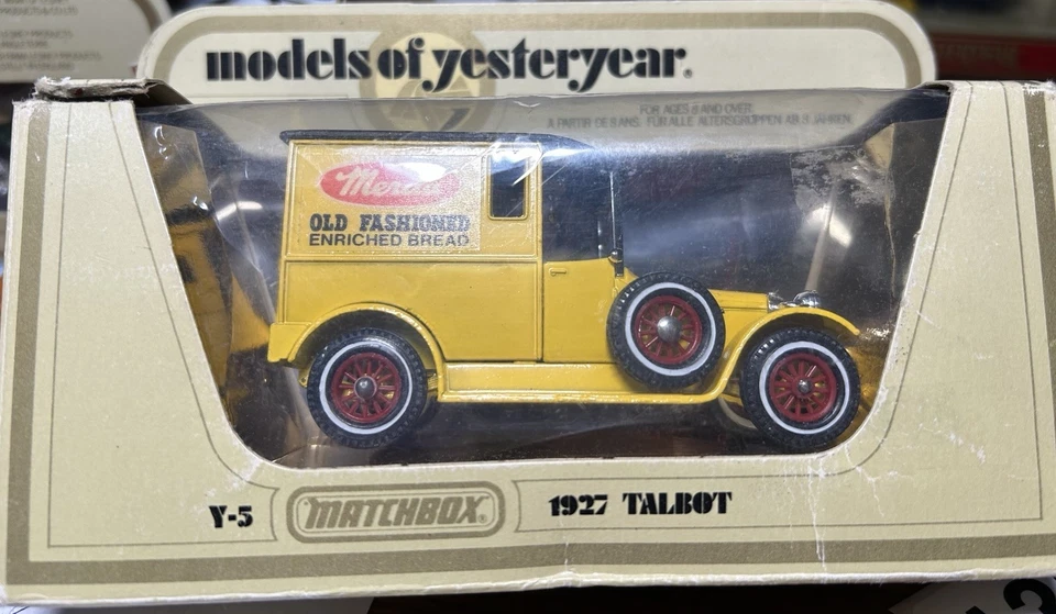Matchbox 1927 Talbot Merita Bread Truck Y-5 Models of Yesteryear Lesney 1978 VTG - Image 2 of 4