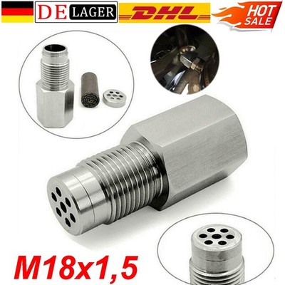 O2 Sauerstoffsensor M18 x 1.5 Lambda Eliminator Lambdasonde Verlängerungsadapter