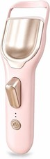 Heated Curler, 8s Fast Heat, 24H Curl, Baby Pink