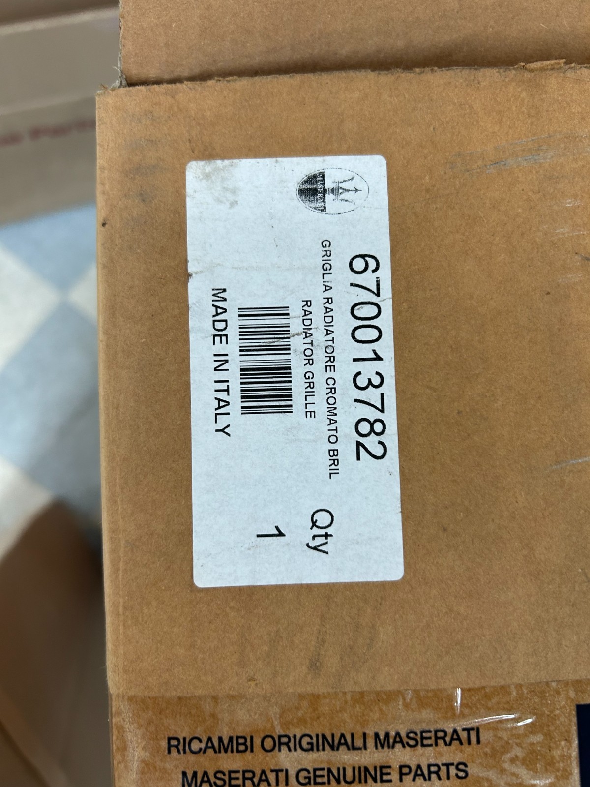 ➠Maserati➠ Quattroporte Front Radiator ➠Grill➠ 2014 - 2016 - NEW