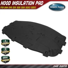 Engine Hood Insulation Pad for BMW E46 E36 323i 328i 323Ci 323i 325Ci 325i 325xi