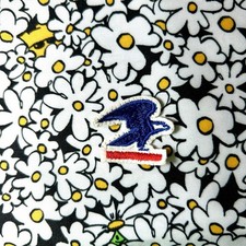 Vintage Official US Mail Patch 1" USPS 1970 Eagle Logo Excellent Condition