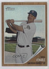 2011 Topps Heritage Chrome Refractor 162/562 Will Venable #C60 n1u