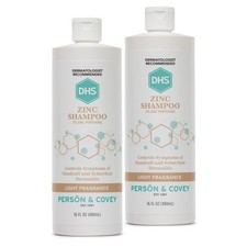 DHS Zinc Shampoo, 16 Oz Pack of 2 