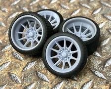124 Scale 2120 In. A.r. Vf556 Carroll Shelby Wheels W Wide Rear Tires