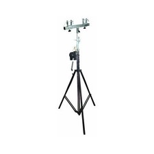 12FT TRUSS LIGHTING CRANK STAND 200 LBs UNIVERSAL T ADAPTER DJ PA CLUB