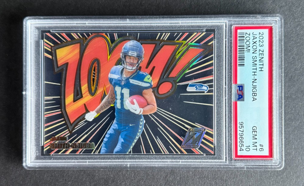 2023 Panini Zenith Zoom! #6 JAXON SMITH-NJIGBA RC Rookie - PSA 10 GEM MINT