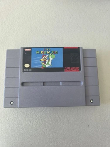 Super Mario World - Super Nintendo SNES, 1991 - Tested