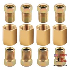 316 Brake Line Fittings Kit - Unions Tube Nuts For 12pcs 316 Brake Line Fittings Kit - Unions Tube Nuts For 12pcs