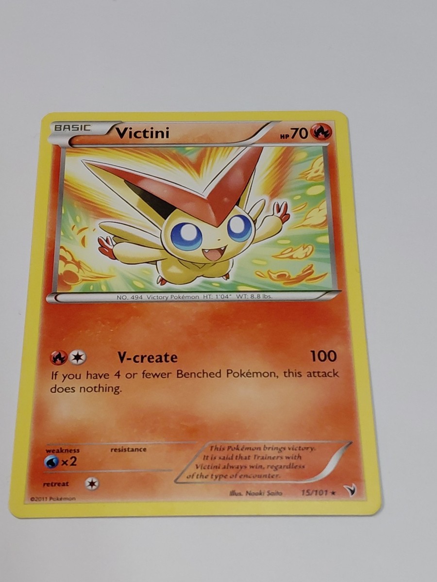 Victini - 15/101 (BW Noble Victories) Normal Rare Deck Exclusives