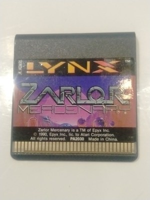 Zarlor Mercenary for Atari Lynx (1990) - Cartridge Only, Tested & Works