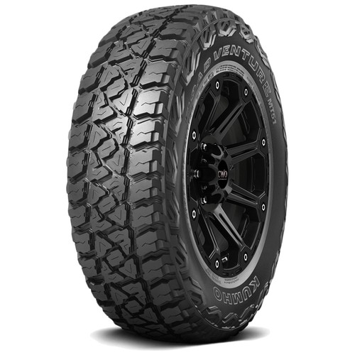 LT285/75R16 Kumho Road Venture MT51 126/123Q LRE Black Wall Tire