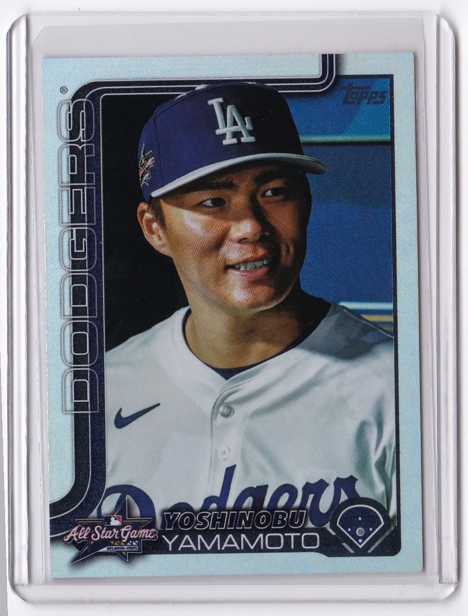 Yoshinobu Yamamoto ALL STAR GAME 2025 Topps Update #ASG-32 Dodgers