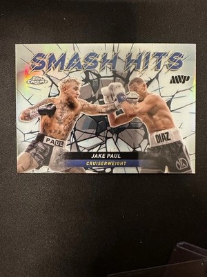 2024 Topps Chrome Boxing Jake Paul Smash Hits # SH-24