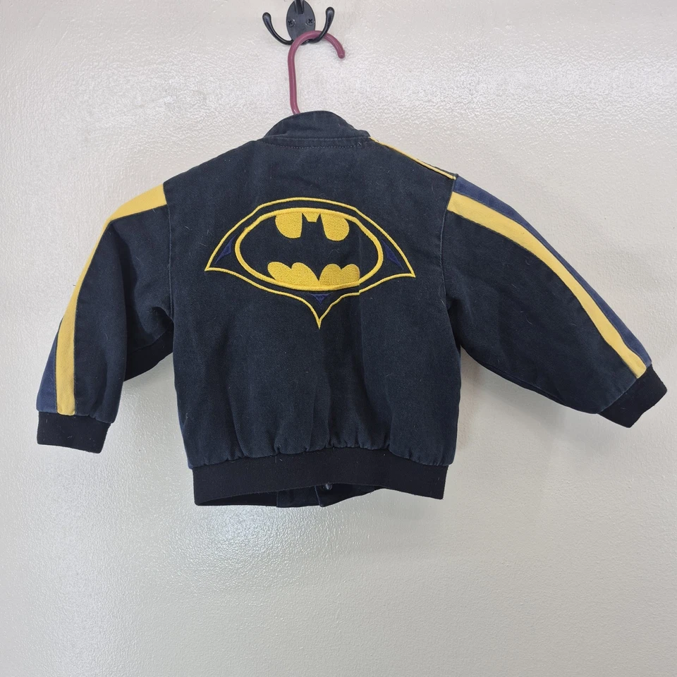 Chaqueta Batman JH Design Talla 3T Bordada Foto 4 de 4