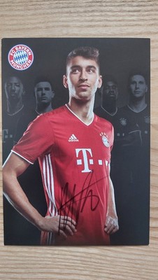 Marc Roca Junque -- signiert -- Autogrammkarte Bayern AK 20-21 2020-21 2020-2021