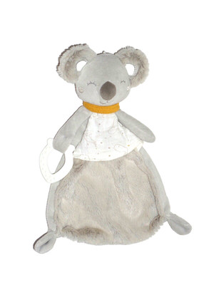 WIE NEU* Topomini Ernstings family Koala Bär weiß grau Schmusetuch Schnuffeltuch
