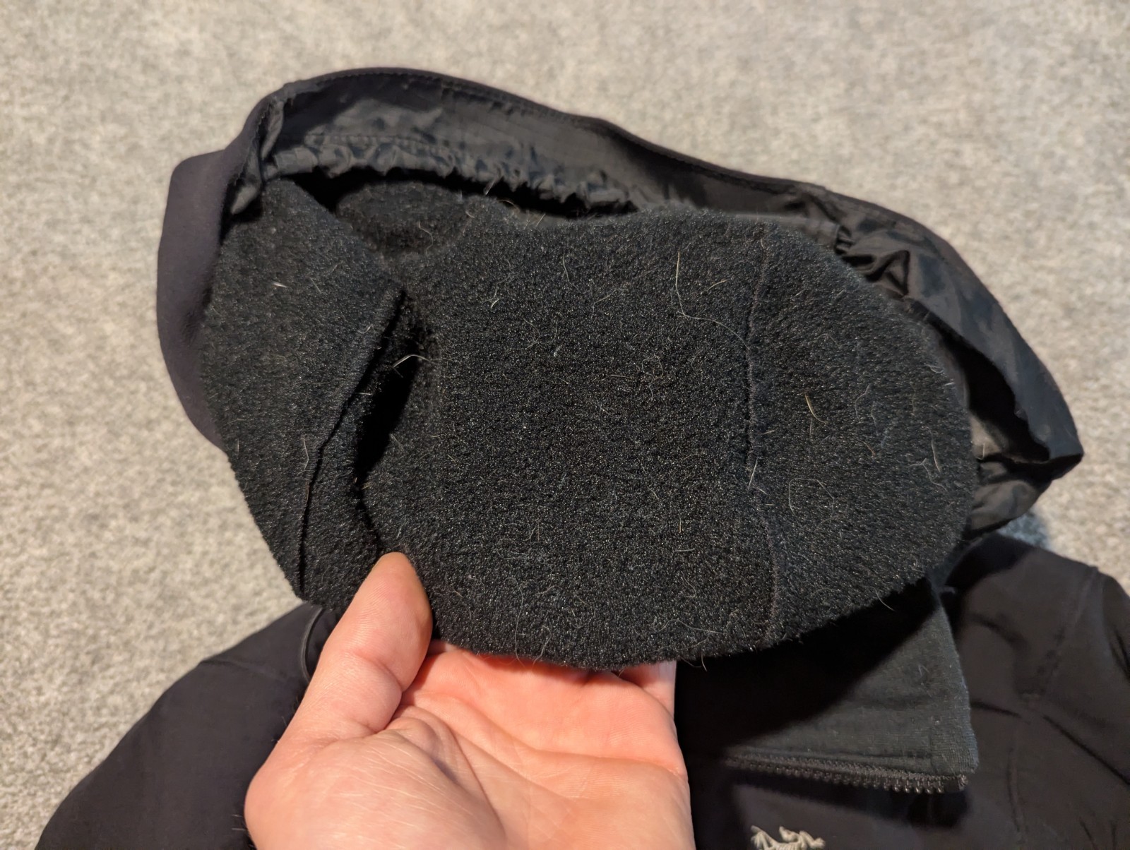 ARC'TERYX Giacca vintage Arcteryx donna piccola nera Beta Polartec foderata in pile parka anni 90