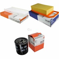 Mahle / Knecht Innenraumfilter LA 232 Luftfilter LX 1621 ÖLfilter OC 100