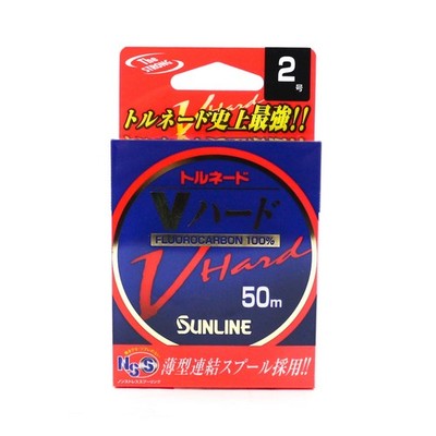 Sunline Fluorocarbon Leader Tornado V Hard Strong 50m #2 8lb (7878)