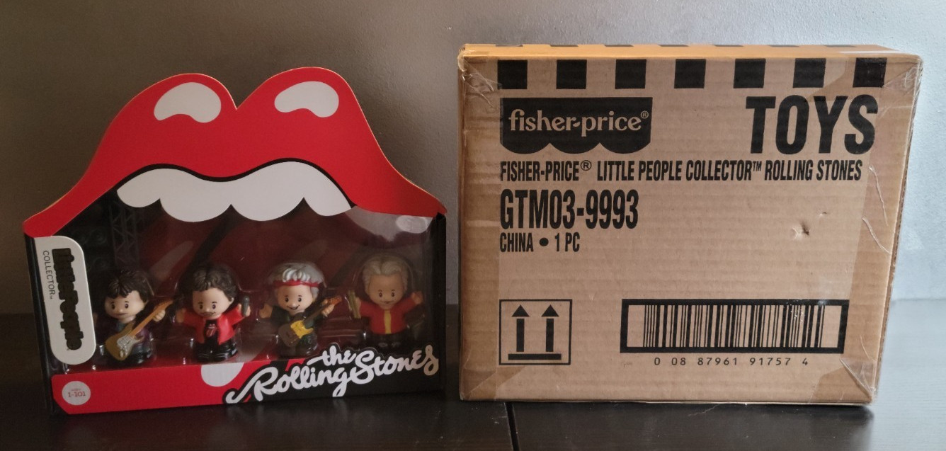 ROLLING STONES LITTLE PEOPLE COLLECTOR SPECIAL EDITION NEW in BOX MICK JAGGER
