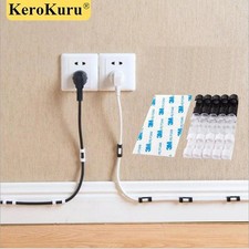 Cable Organizer Clips ABS USB Charging Cable Holder Wire Winder Cord Manager for