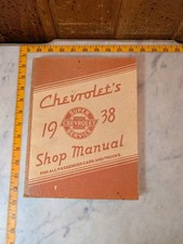 Original Chevrolet S 1938 Shop Manual General Motors Cars And Trucks Repair