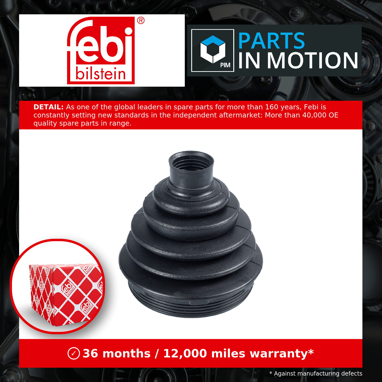 BELLOW DRIVE SHAFT 14768 FOR FIAT 176B1.000/B4.000 1.2L 4cyl PUNTO - Image 12