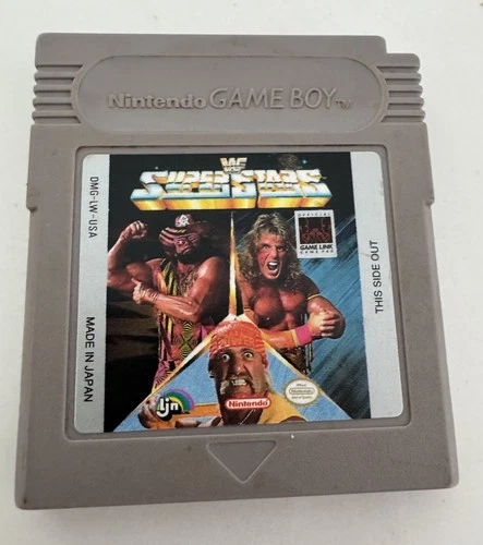 WWF Superstars (Nintendo Game Boy, 1991) Cartridge Only - Tested Works