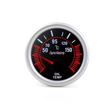 2inch 52mm Car White LED Pointer Oil Temp Temperature Gauge Meter Sensor 1/8NPT
