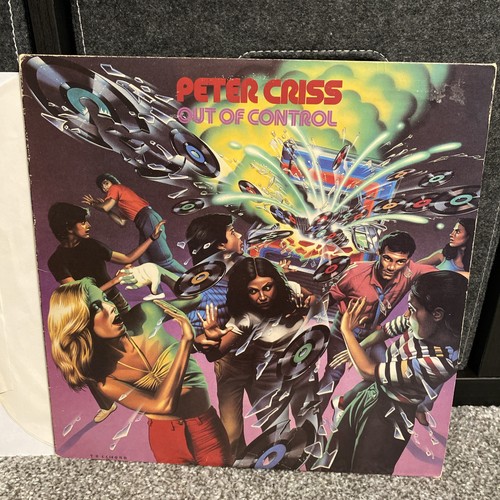 Original PETER CRISS - Out Of Control Promo (1980) Vinyl Record LP NBLP 7240 - Foto 2 di 14