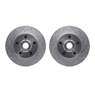 Dynamite Friction Disc Brake Rotor Set for 1988-1991 Chevrolet C1500 7002-48016