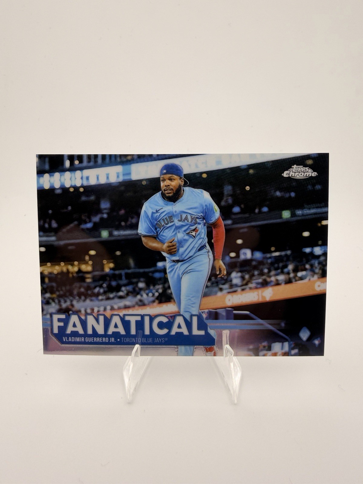 2025 Topps Chrome - Fanatical Vladimir Guerrero Jr. #FAN-3 Case Hit Blue Jays!