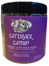Cat Crack Catnip, Zoomie-Inducing Cat Nip Blend, North American Made  100 