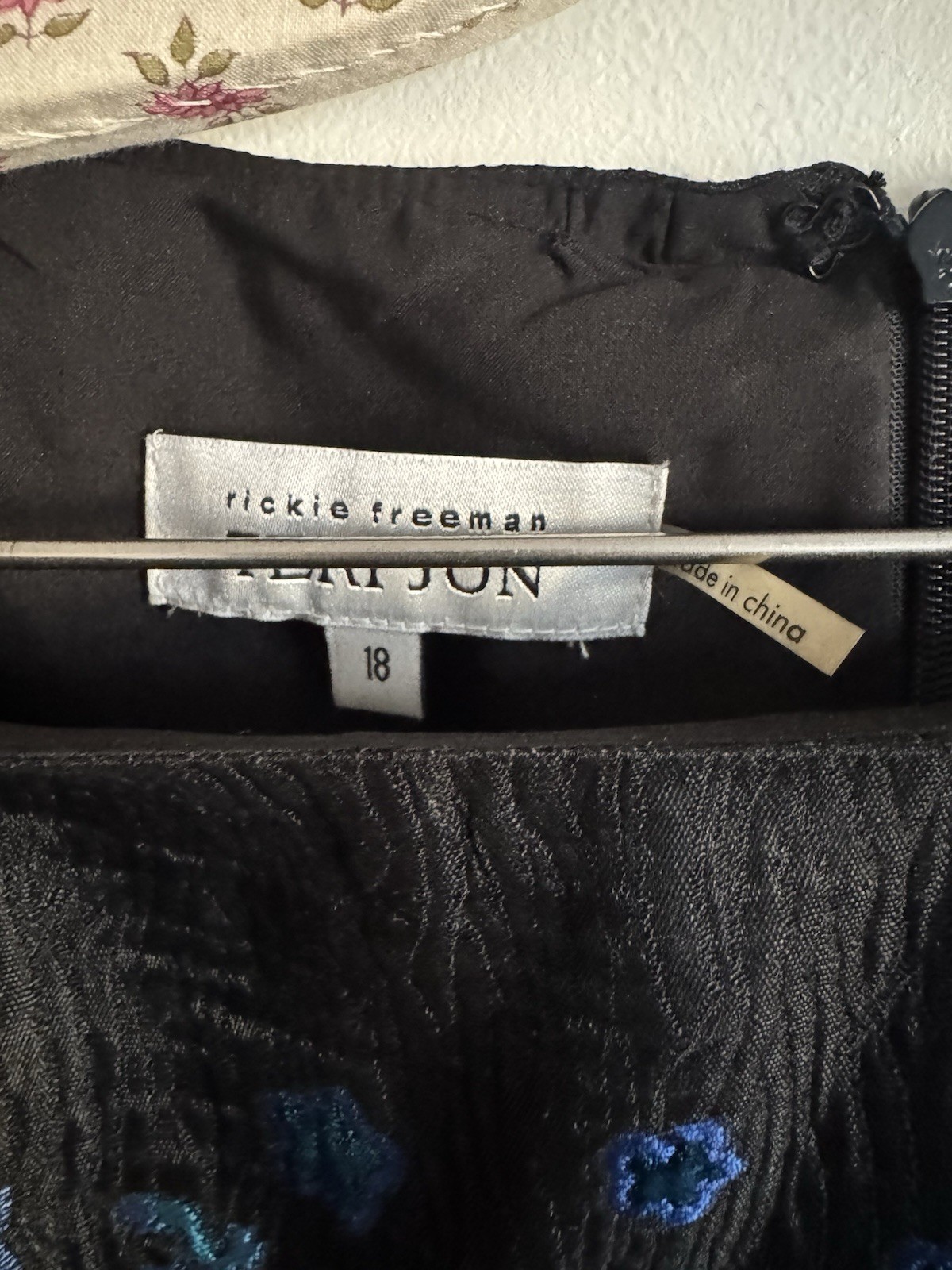 Rickie Freeman for Teri Jon Jacquard Dress Size 18