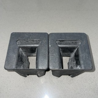 Ford Sierra MK2 Sapphire Front Bumper Mounting Block Cosworth 87BB17N800CC X 2