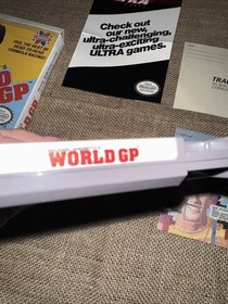 Michael Andretti's World GP NES, Nintendo, Cartridge,  & Box