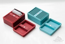 Secure Digital SD Card Case for 12 Cards 3D Printed 