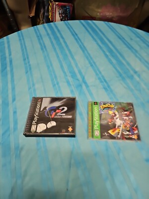 Crash Bandicoot Warped Greatest Hits And Gran  Turismo 2 PS1 Complete Tested