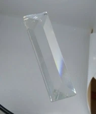 Swarovski Crystal Clear 76mm Baguette 8321 Pendant/ Suncatcher; Chandelier Part