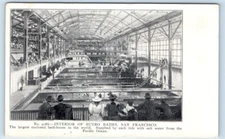 Sutro Baths Interior SAN FRANSISCO California Postcard