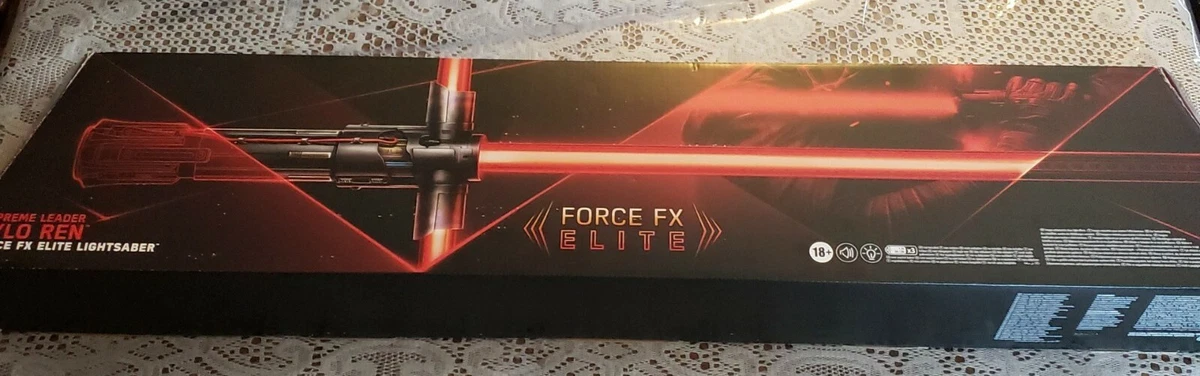 STAR WARS Th Black Series Supreme Leader Kylo Ren Force Fx Elite Lightsaber Read